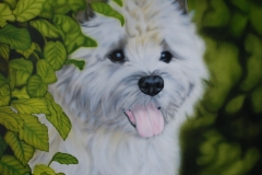 Cairn-Terrier-Body op Trespa