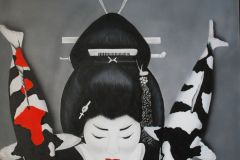 Geisha-en-Showa-en-Utsuri-Trespa-60x60-afgelakt-voor-buiten